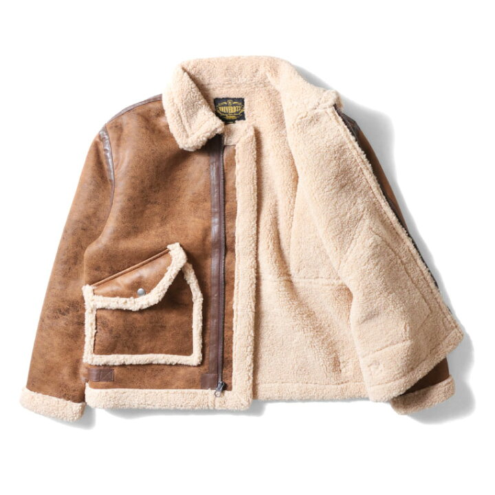 楽天市場】UNIVERD72 / ユニバード72 51558 FAKE MOUTON JACKET type 