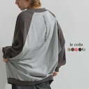 レディース トップス カットソー プルオーバー チュニック丈 長袖 【 16 OE 刺繍 ドルマン プルオーバー 】 ラウンドネック バックロゴ 刺繍 巾広 ワイド カラー ゆったり 大きいサイズ カジュアル 定番 人気 lecolis ルコリ