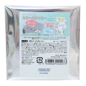 スヌーピー トレーディングミラーステッカー 全10種 ピーナッツ トレーディング雑貨 かわいい キャラクター グッズ プレゼント ギフト なないろ堂