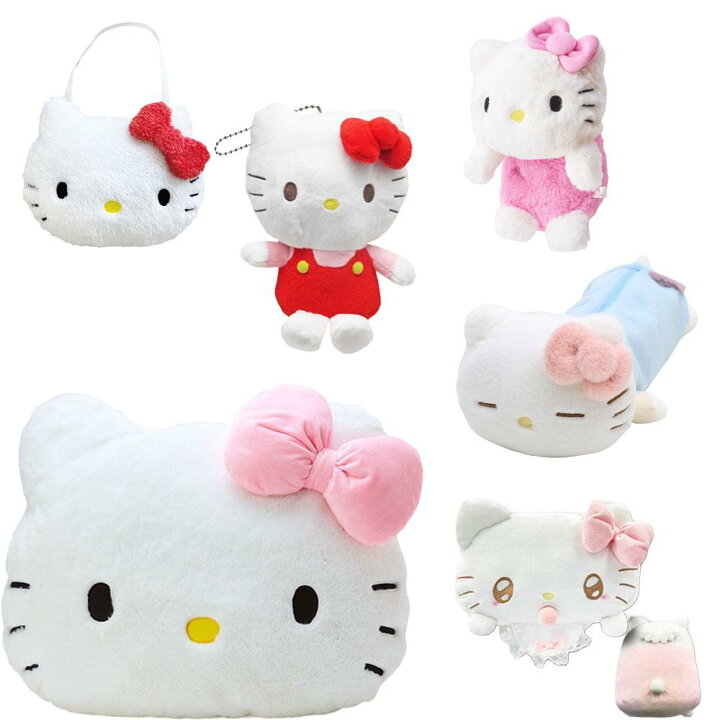 ハローキティ ぬいぐるみグッズ詰め合わせ6点セット かわいい 