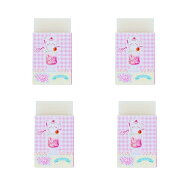 【段階的価格変動商品】ちいかわ まとまるくん消ゴム カラフルドリンク 4個セット chiikawa 文房具 学用…