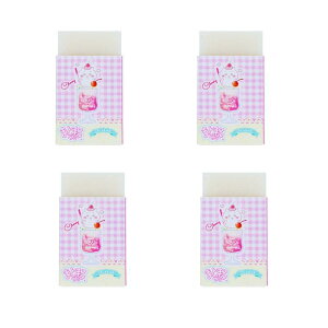 ちいかわ まとまるくん消ゴム カラフルドリンク 4個セット chiikawa 文房具 学用品 新学期 かわいい キャラクター グッズ プレゼント ギフト なないろ堂