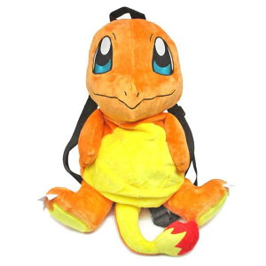 ポケットモンスター ぬいぐるみリュックサック ヒトカゲ ポケモン ぬいぐるみ バッグ かわいい キャラクター グッズ プレゼント ギフト なないろ堂