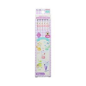 ちいかわ かきかたえんぴつ 2B カラフルドリンク 12本組 六角軸 chiikawa 文房具 学用品 新学期 かわいい キャラクター グッズ プレゼント ギフト なないろ堂