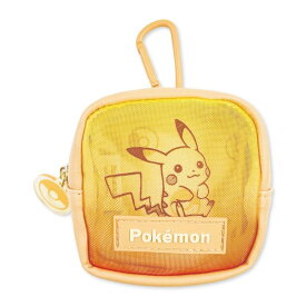 ポケットモンスター カラビナ付き メッシュミニポーチ グラデーション ポケモン ポーチ 小物入れ かわいい キャラクター グッズ プレゼント ギフト なないろ堂