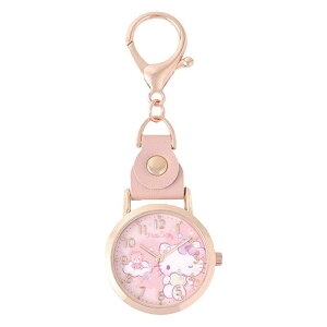サンリオ キャラクターズ おすましキーチェーンウォッチ さんりお 懐中時計 ハングウォッチ キーホルダー時計 かわいい キャラクター グッズ プレゼント ギフト なないろ堂