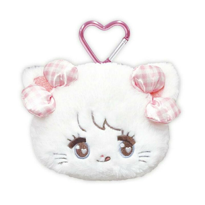楽天市場】mikko illustrations カラビナ付き ぬいぐるみポーチ ムース 