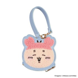 【送料無料】ちいかわ おかおサガラミニポーチ H98×W95×D10mm chiikawa 刺繍 キーホルダー コインケース カバン リュック バッグチャーム アクセサリー マリモクラフト 人気 かわいい キャラクター グッズ プレゼント ギフト なないろ堂