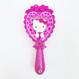 サンリオ ハローキティ ヘアブラシ ヒョウ柄 ピンク さんりお ギャルキティ ヘアケア 化粧雑貨 美容 人気 コスメ レディース かわいい キャラクター グッズ プレゼント ギフト なないろ堂