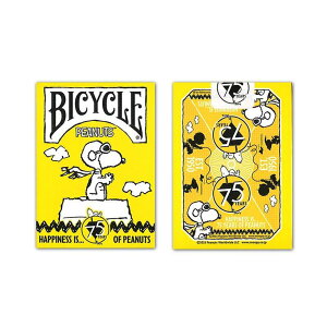 Xk[s[ oCXNgv s[ibc75N 63mm×88mm S56 W[J[4 PEANUTS 75th BICYCLE uW J[h Q[ |[J[ }WbN 킢 LN^[ ObY v[g M