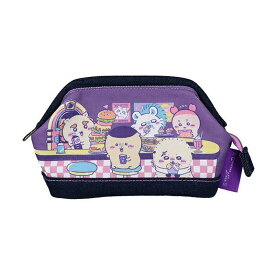 ちいかわ デニムペンケース ディナー H110×W180×D65mm S1430270 chiikawa ペンポーチ 筆箱 ワイヤー入り DINER モモンガ くりまんじゅう ラッコ 古本屋 シーサー サンスター文具 かわいい キャラクター グッズ プレゼント ギフト なないろ堂