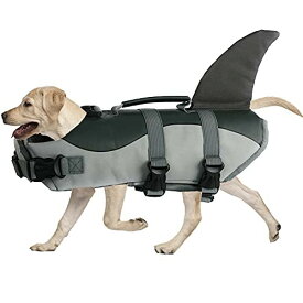 PENIOR ライフジャケット 犬用 水着 高浮力 干しやすい 水泳の練習 水泳救命胴衣 救急服 水遊び用 運動用 水泳必需品 水洗い サイズSML 3色展開