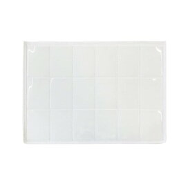 ジートリガー(G triger) カード痛バ専用シート 透明 クリア 見せバッグ 推し活 オタ活 ホワイト