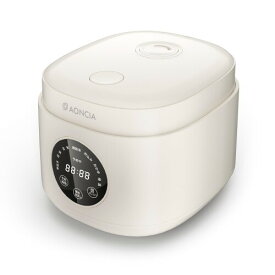 炊飯器3合炊き 一人暮らし 早炊き コンパクト マイコン式 タッチパネル操作 省エネ 予約保温 多機能 省エネ 白米 おかゆ 玄米 雑穀米 炊込み rice cooker AONCIA