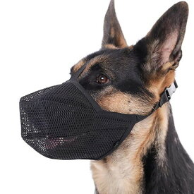 犬用マズル 犬 口輪 調整可能な 犬 無駄吠え防止 中型 大型犬 噛み防止 家具破壊防止 (XL)