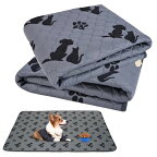 MOISHI　ペットマット　ペットシーツ　洗えるペットシート　犬マット　おしっこシーツ　 (XL)100×160　2枚セット