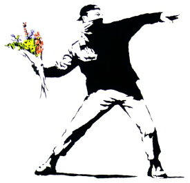 ウォールステッカー バンクシー BANKSY Balloon Girl ゼネラルステッカー おしゃれ 壁紙 部屋飾 DIY 小物 部屋 装飾品 boy