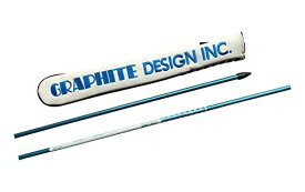 グラファイトデザイン アライメントスティック1本＆カバー(ホワイト/ブルー2021年ツアー支給モデル) (ブルーシルバー)