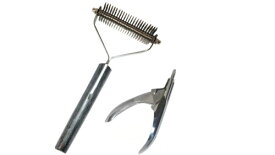 わんにゃんfactory コートキング23枚刃とギロチンタイプの爪切り(シルバー)の2本セット