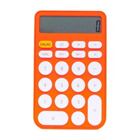 近代トレイディング 電卓 12-DIGIT ビタミン カリキュレーター オレンジ 120721