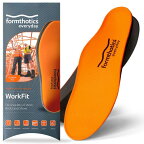 フォームソティックス Formthotics Everyday インソール Workfit XL Orange/Charcoal
