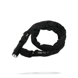 BBB(ビービービー) 自転車カギ式ロック CHAINLOCK(チェーンロック) カギ3本付属 太さ4.5mmX長さ100cm ブラック BBL-67 30402