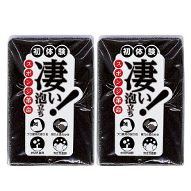 キッチンスポンジ スポンジ革命 (16個セット（ブラック）16個セット)