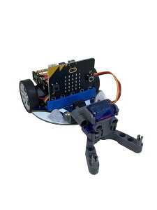 micro:bit�p ���{�b�g�J�[ Cutebot V3 �O���b�p�[ �A�[�� �� micro:bit�t
