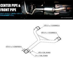 [`{_]UA,CBA-Z33 tFAfBZ(VQ35DE / 3.5 / NA_H14/07`H19/01 / MCO)pZ^[pCv[CENTER PIPE][NCP364][ԌΉ]