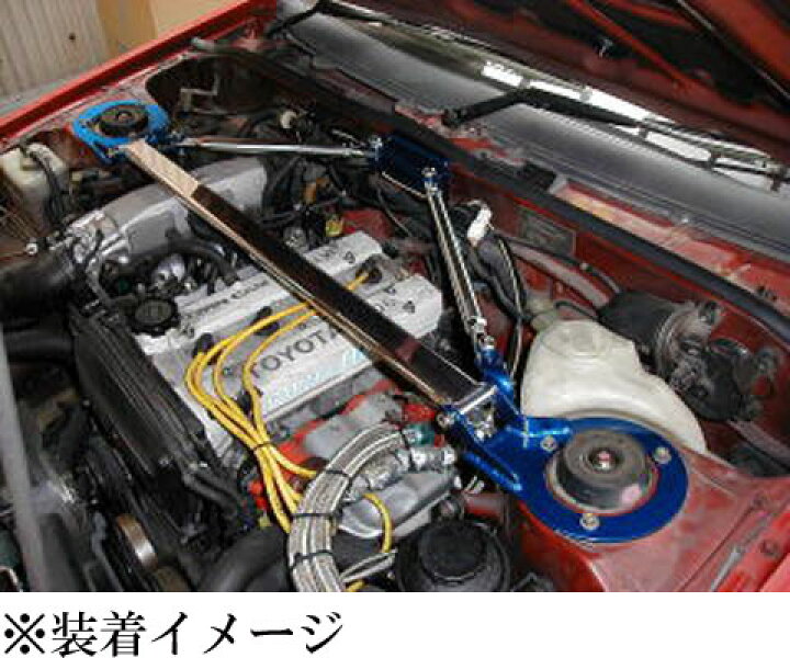 楽天市場】[剛性]AE86 カローラレビン(フロント)用トライアングル 