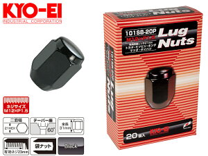 [KYO-EI]�z�C�[���p���O�i�b�g �܃i�b�g�Z�b�g_M12×P1.5_21HEX_20��(�u���b�N)�y101SB-20P�z