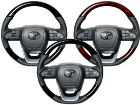 [REAL]90系 ノア(R4/1〜)用レアルステアリング_ウッド&レザー［オリジナルシリーズ］