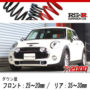 [RS-R_Ti2000 DOWN]XS20(F55) BMW MINI_�N�[�p�[S(2WD_2000 TB_2014/10�`)�p�Ԍ��Ή��_�E���T�X[BM115TD]