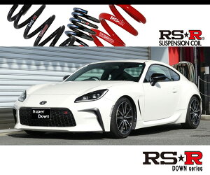 [RS-R_RSR SUPER DOWN]ZN8 GR86_SZ_6AT(2WD_2400 NA_R3/10`)pԌΉ_ETX[T067S]