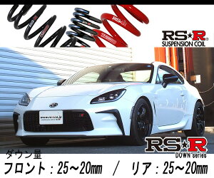 [RS-R_RSR DOWN]ZN8 GR86_SZ_6MT(2WD_2400 NA_R3/10`)pԌΉ_ETX[T067D]