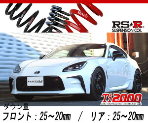 [RS-R_Ti2000 DOWN]ZN8 GR86_SZ_6MT(2WD_2400 NA_R3/10`)pԌΉ_ETX[T067TD]