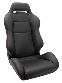 [レカロシート専用]RECARO SR-3用シートカバー(ブラック×レッドステッチ)