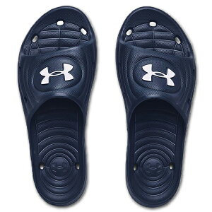 アンダーアーマー under armour ロッカー4スライド スポーツサンダル 3023758 ネイビー