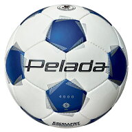 モルテン molten ペレーダ pelada 4000 5号 ホワイトル×メタリックブルー f5k4000 サッカーボール5号球