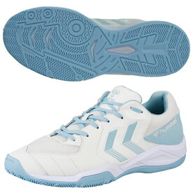 ヒュンメル hummel インドアシューター 6 ホワイト×ライトブルー has8045 1067 屋内用 ハンドボールシューズ 体育館 インドアシューズ