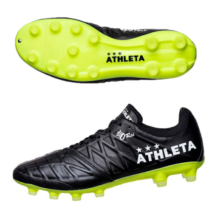 楽天市場 O Rei Futebol T006 Athleta アスレタ サッカースパイク サッカーシューズ ブラック ユニオンスポーツ 楽天市場店