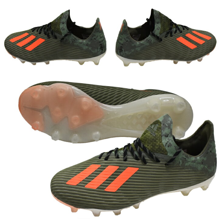 楽天市場 エックス 19 1 Ag アディダス Adidas サッカースパイク サッカーシューズ X カーキ F ユニオンスポーツ 楽天市場店