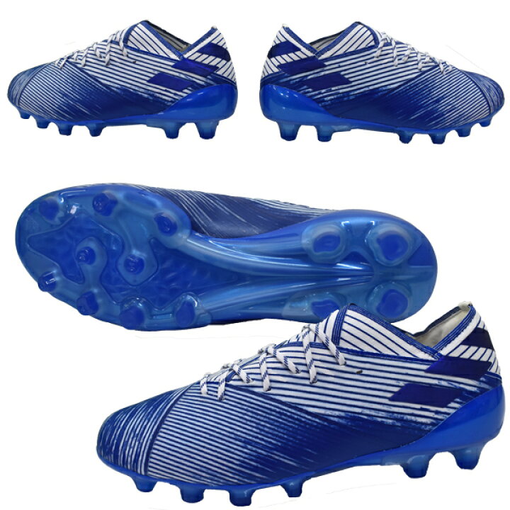 楽天市場 ネメシス 19 1 ジャパン Hg Ag アディダス Adidas サッカースパイク サッカーシューズ ブルー Fv29 ユニオンスポーツ 楽天市場店