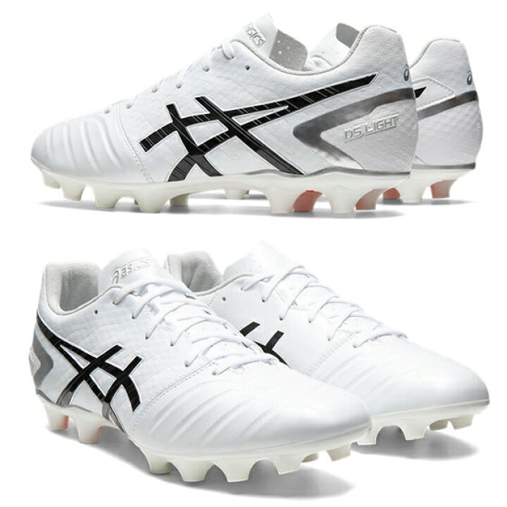 楽天市場 Ds Light Narrow Asics アシックス サッカースパイク サッカーシューズ Dsライト ホワイト 1103a070 100 ユニオンスポーツ 楽天市場店