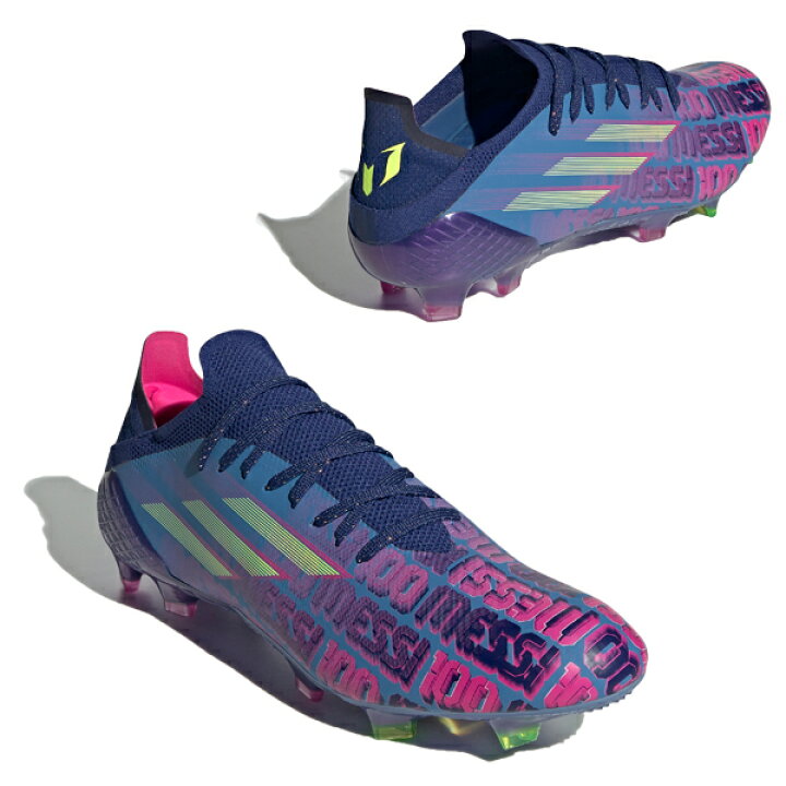 楽天市場 エックス スピードフロー メッシ 1 Fg Adidas アディダス サッカースパイク サッカーシューズ X ブルー Fy6879 ユニオンスポーツ 楽天市場店