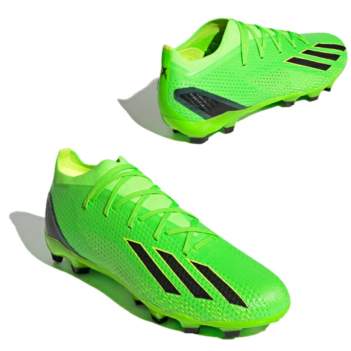 楽天市場 エックス スピードポータル 2 Hg Ag Adidas アディダス サッカースパイク サッカシューズ X グリーン Gw8451 ユニオンスポーツ 楽天市場店