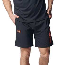 アンダーアーマー UNDER ARMOUR メンズ トレーニング ロングパンツ フレッシュウーブン ショーツ ブラック 1378375