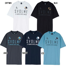 スボルメ svolme ロゴプラT 25SDG 1251-35800 サッカー プラクティスシャツ 練習着 サッカーウェア 半袖シャツ