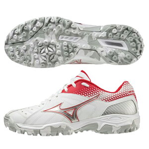 ミズノ mizuno WAVE GAIA 3 ウエーブガイア 3 WIDE ホワイト×レッド×シルバー ハンドボールシューズ x1gd235001