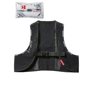 バートル BURTLE aircraft(エアークラフト) フリーザーベスト(ユニセックス)&アイスパックセット AC350S